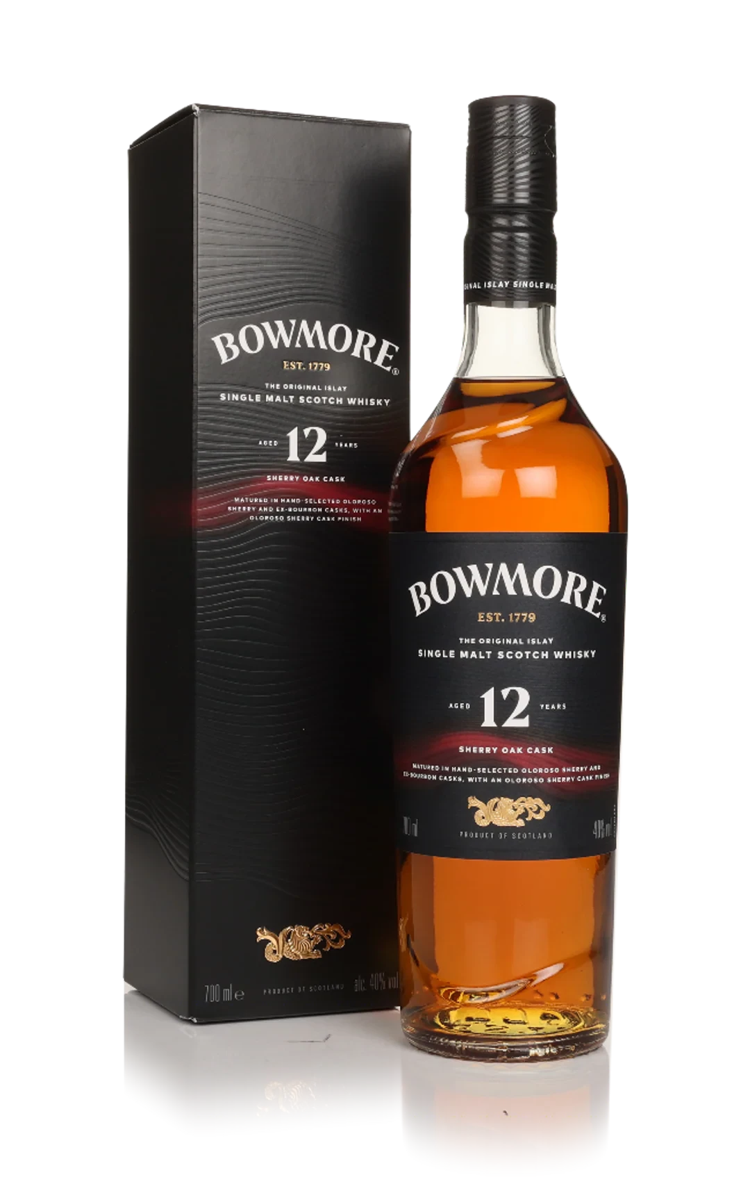 Bowmore 12 Year Old Sherry Oak Cask 700ml | Lisa's Liquor Barn