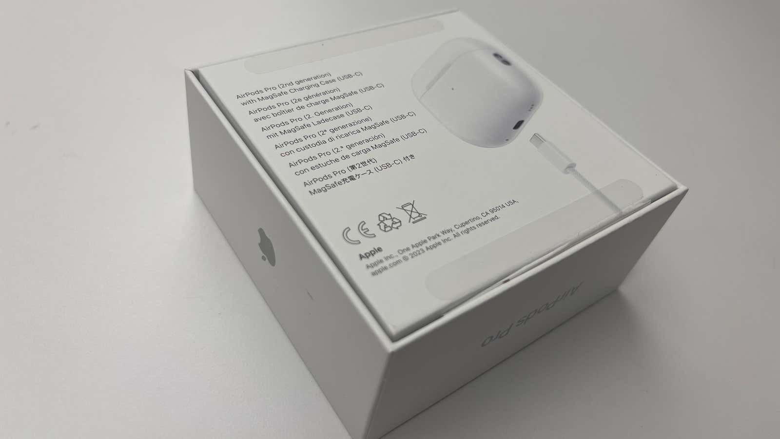 正規品】【箱付き】AirPods pro 第2世代 【公式通販】