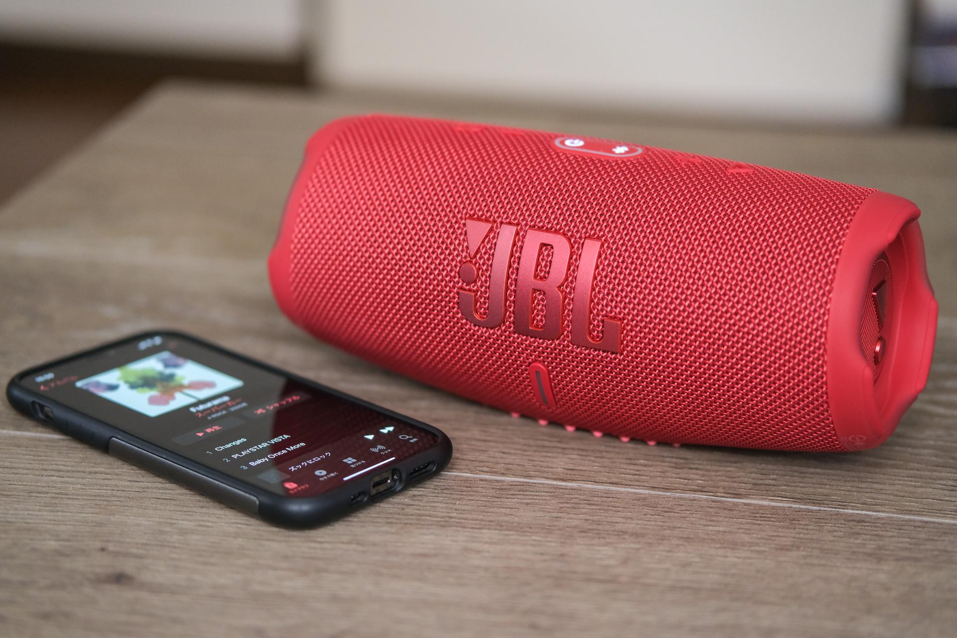 JBL Charge 5 Red Bluetoothスピーカー ☆JBL CHARGE 5 RED Bluetooth