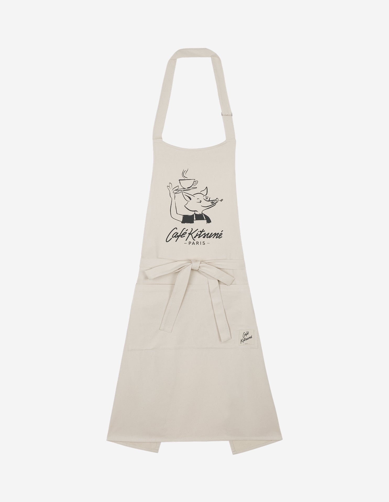 カフェ キツネ バリスタフォックス エプロン | Maison Kitsuné