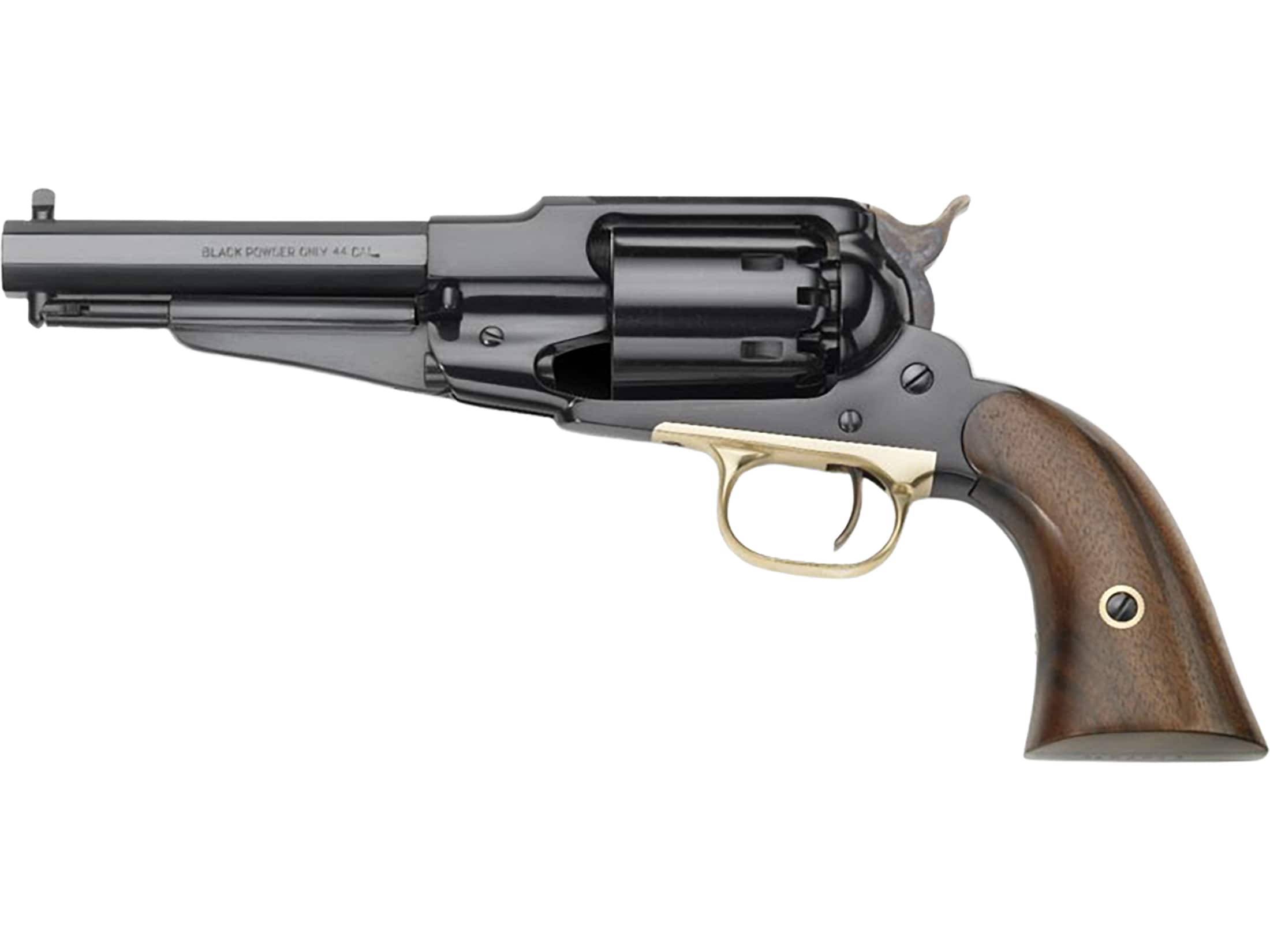 Pietta 1858 Remington New Model Army Sheriff Black Powder Revolver 44