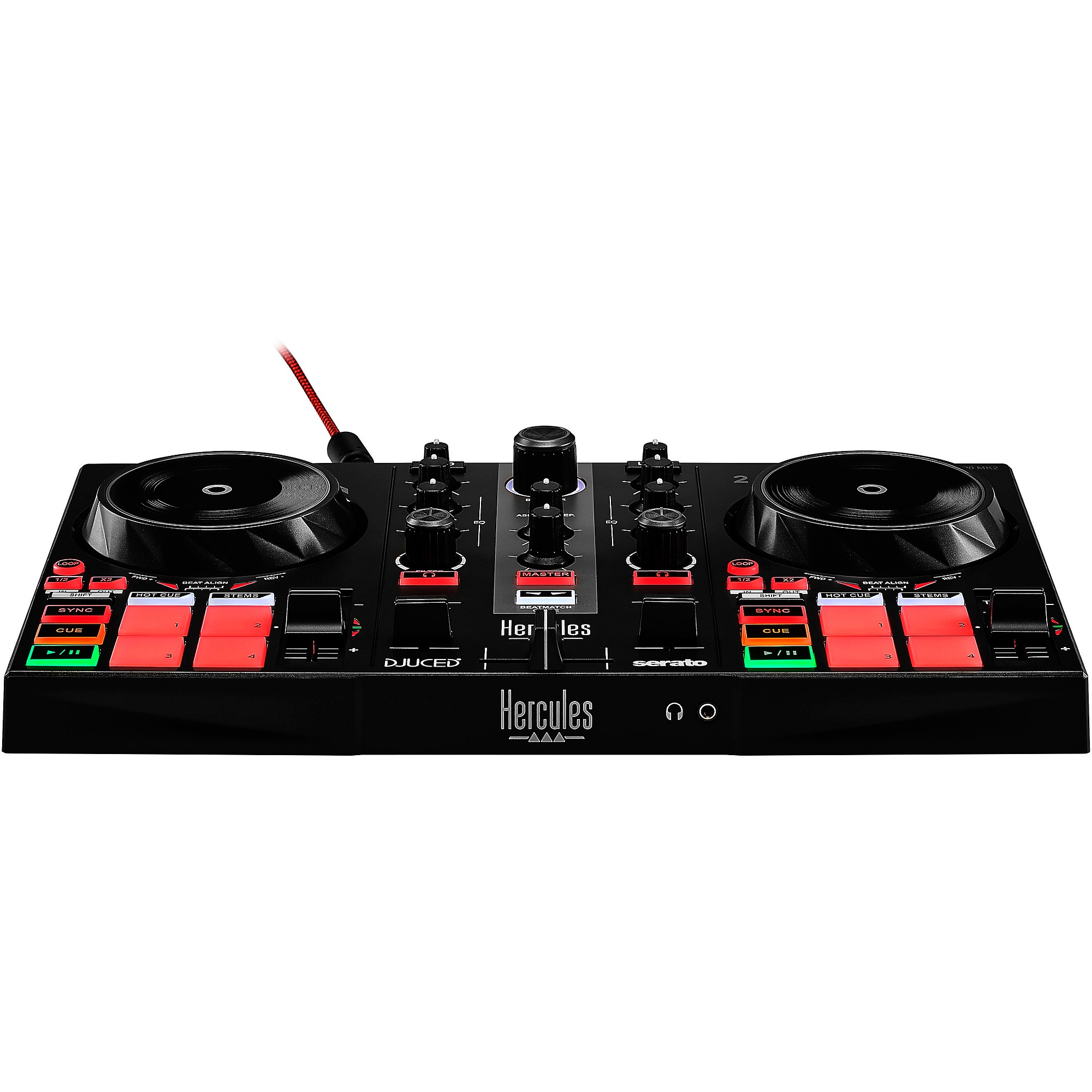 Hercules DJ DJControl Inpulse 200 MK2 2-Channel DJ Controller for
