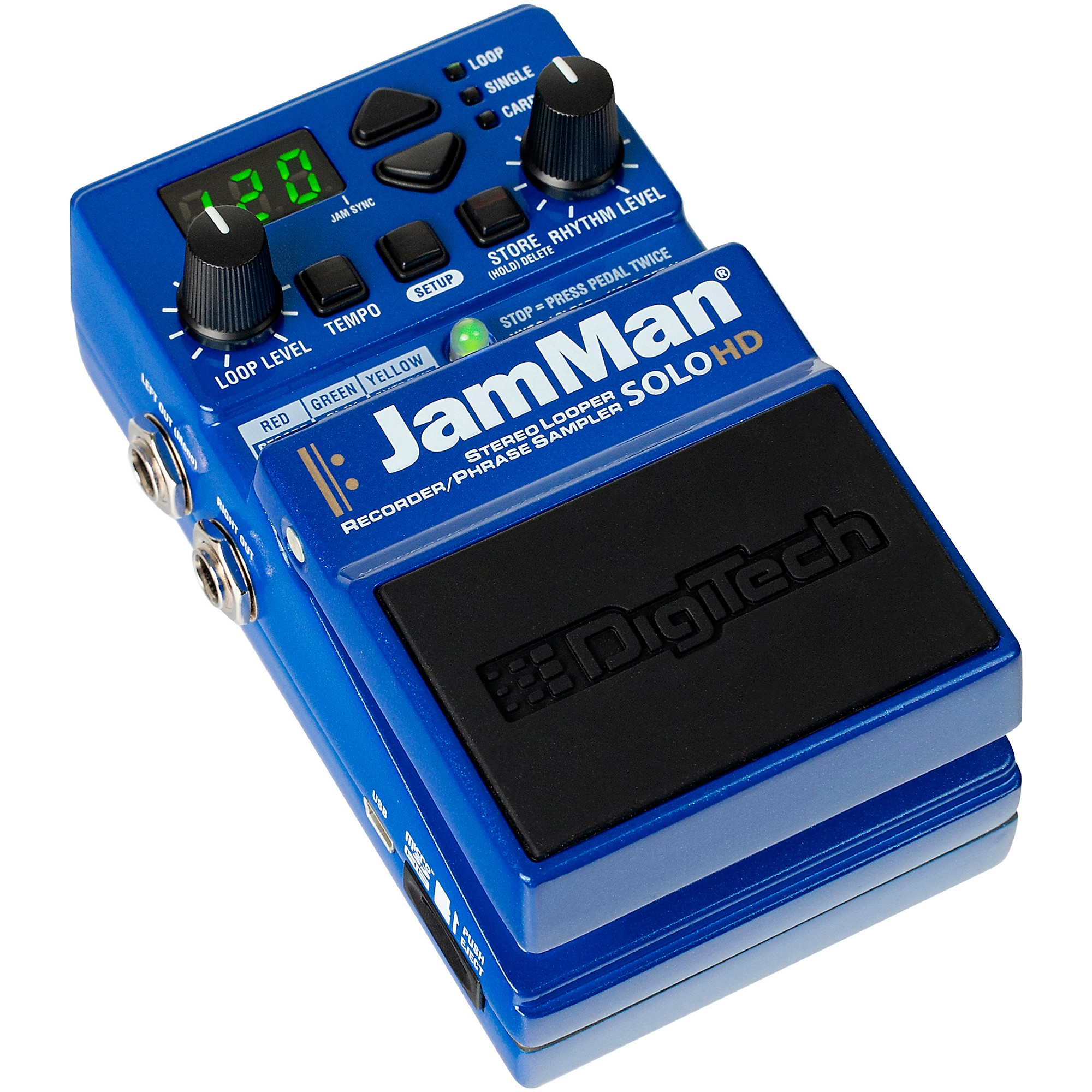 DigiTech JamMan Solo HD Stereo Looper Effects Pedal | Music & Arts