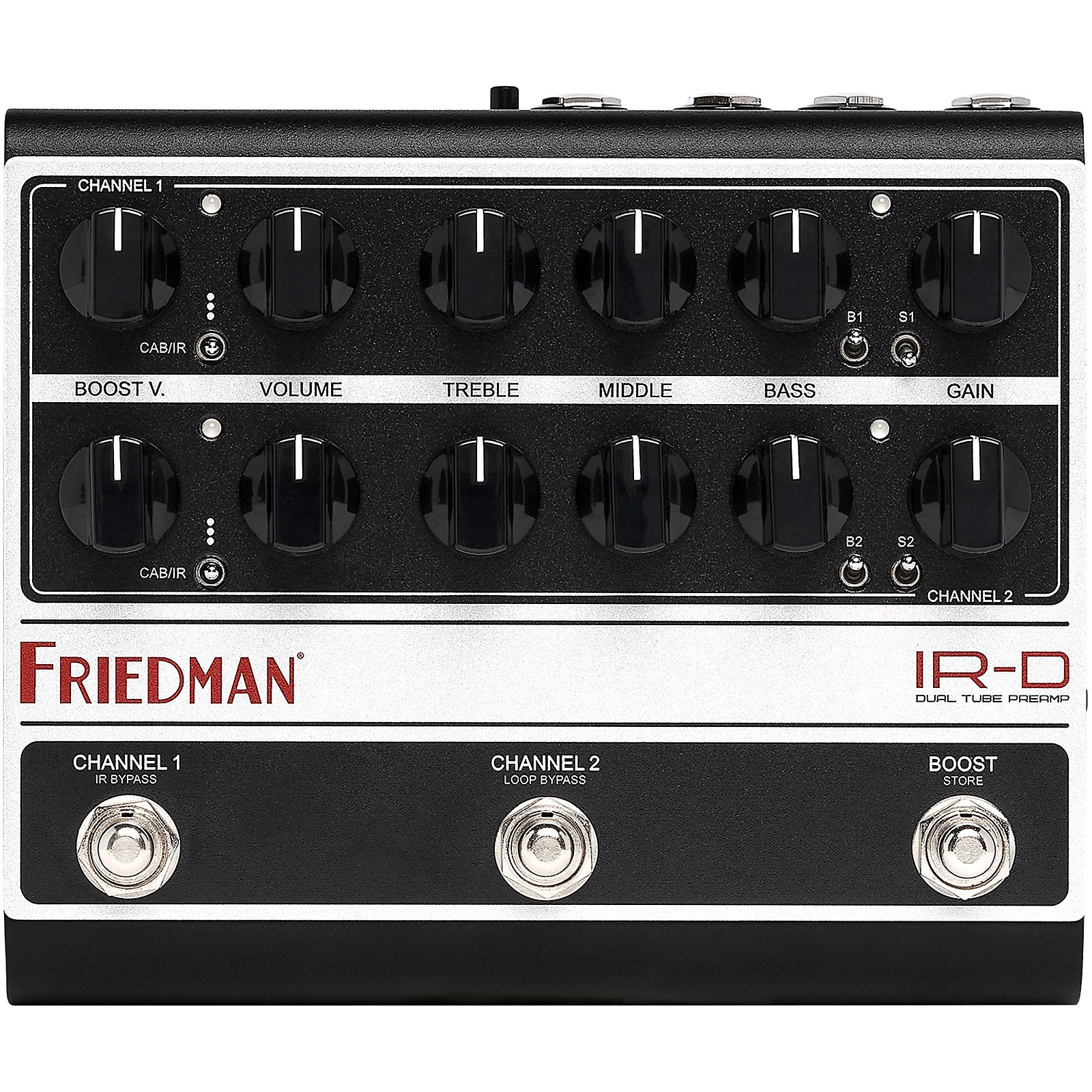 Friedman IR-D Dual-Tube Preamp DI+IR Dual-Channel 12AX7 Tubes