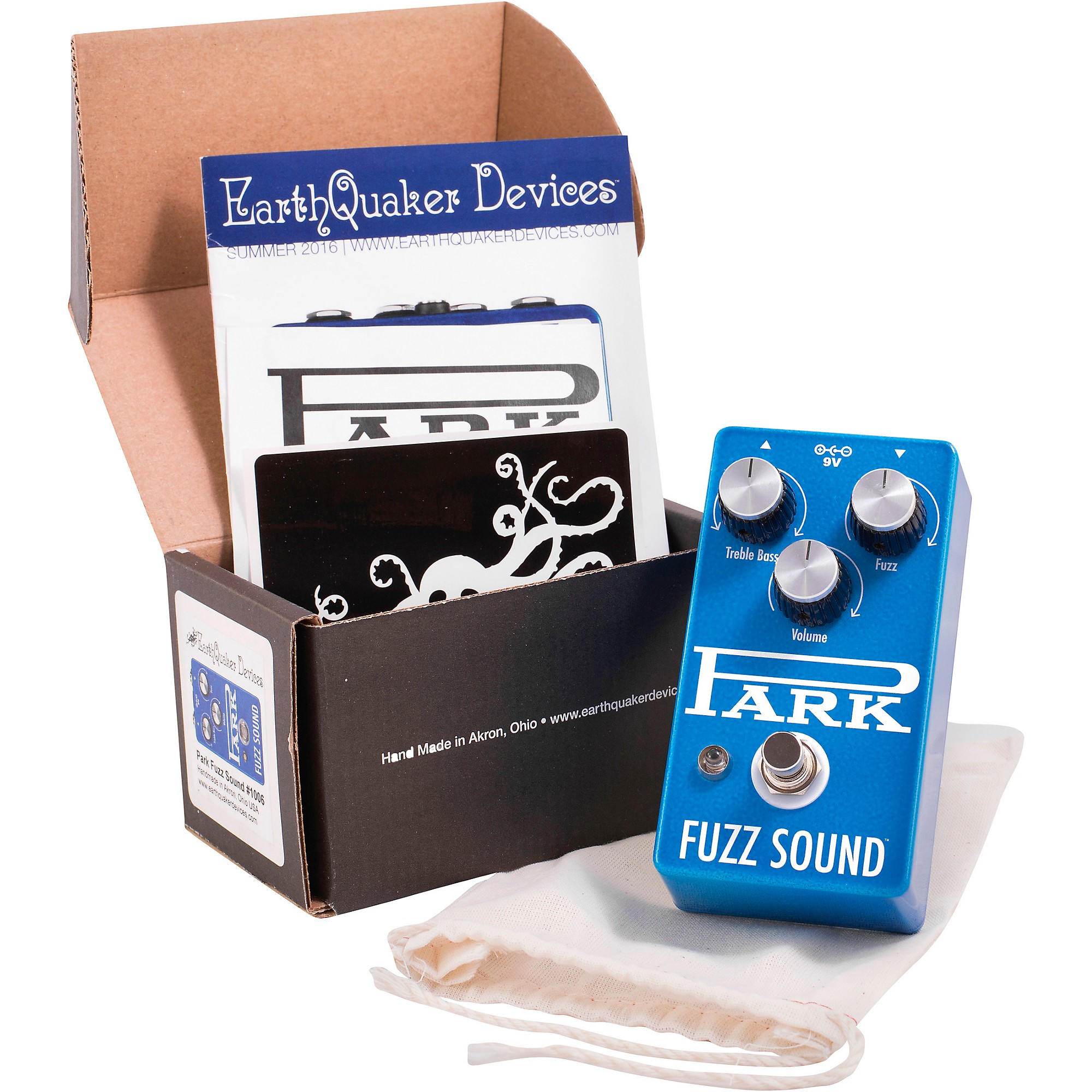EarthQuaker Devices Park Fuzz Sound Vintage Tone Guitar Effects