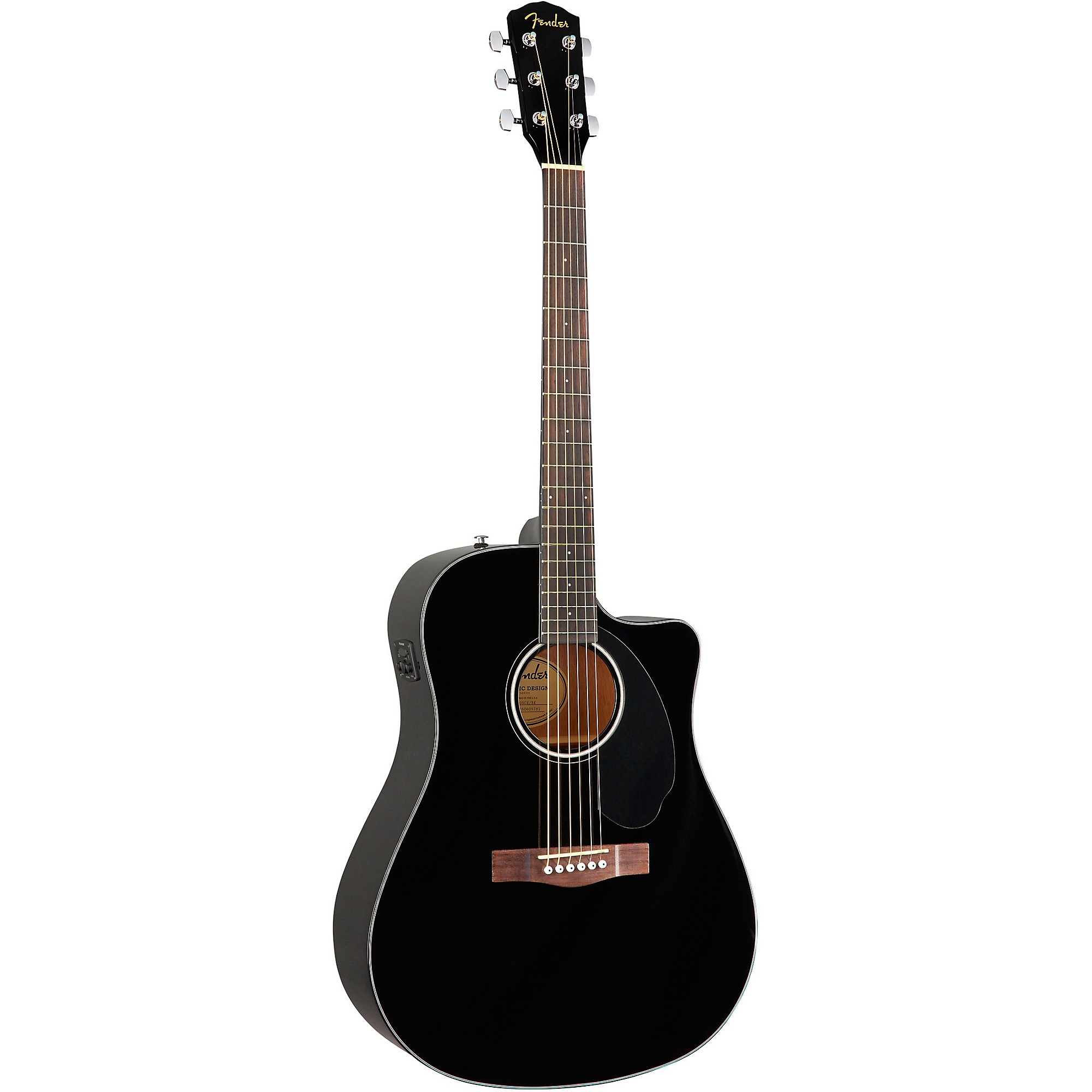 Fenderエレアコギター CD-60SCE Dread BLACK（ジャンク） Fender CD