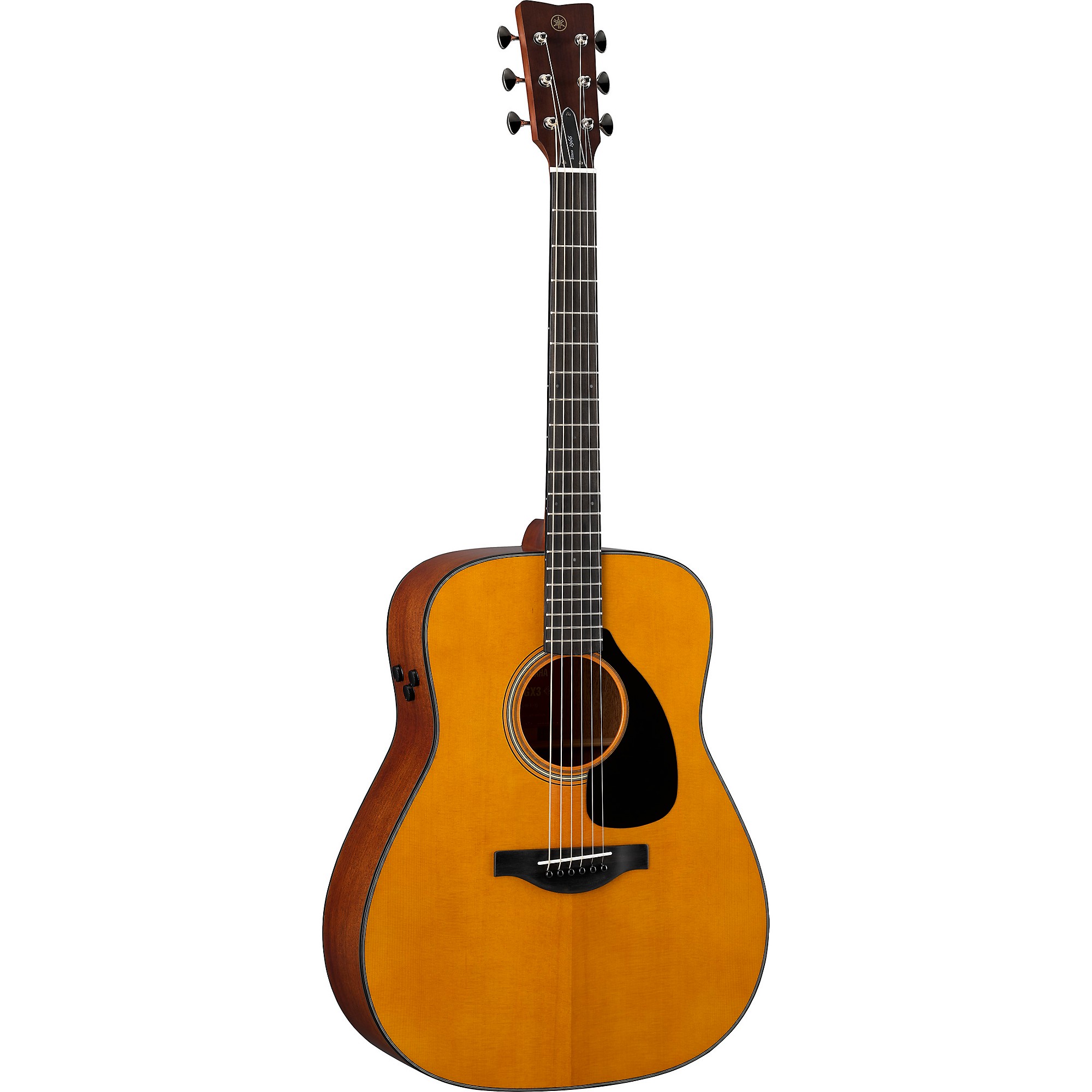 Yamaha FGX3 Red Label Dreadnought Acoustic-Electric Guitar | Music