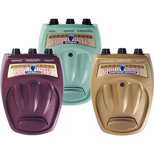 Danelectro Cool Cat Series Cat Pack Guitar Effects Pedals Package