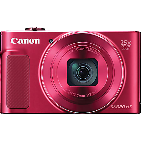 Canon PowerShot SX620 HS 20.2 Megapixel Compact Camera Red 12.3