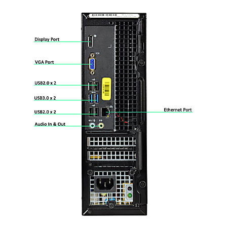 Dell Optiplex 3020 SFF Refurbished Desktop PC Intel Core i5 8GB