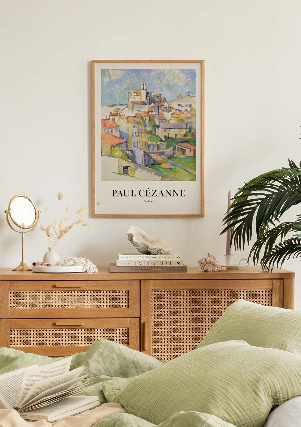 ポール・セザンヌ - ガルダンヌ ポスター