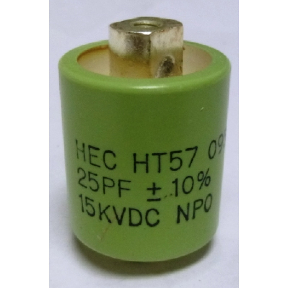 HT57Y250KA, High Energy, Doorknob, Capacitor, 25pf, 15kv