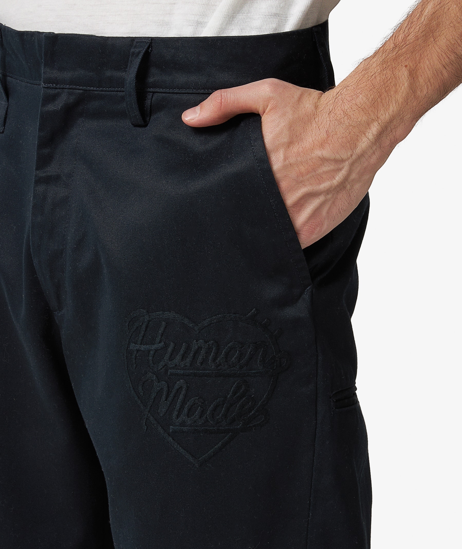 HUMAN MADE Chino Pants in Navy Blue | SVD USA