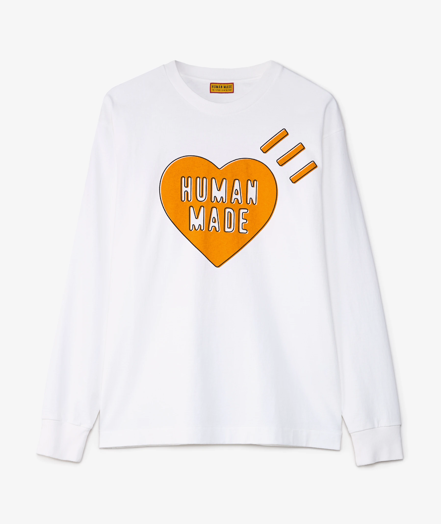 HUMAN MADE 5 Graphic Long Sleeve T-Shirt | HM30CS044-WHITE | SVD USA