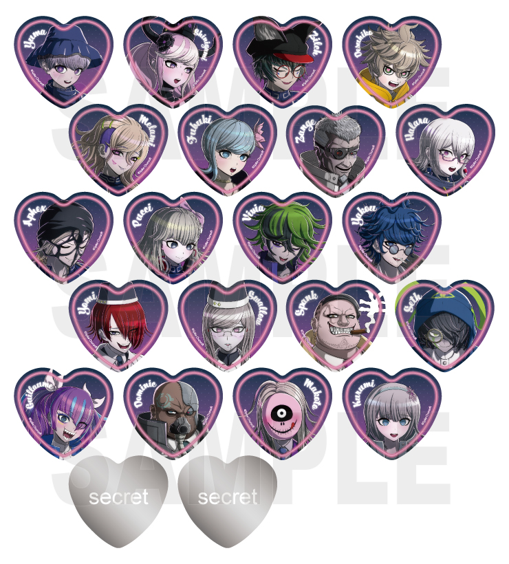 悪魔執事と黒い猫 あくねこ こころあったか ハート 缶バッジ ハナマル