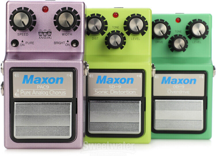 Maxon SD-9 Sonic Distortion Pedal | Sweetwater