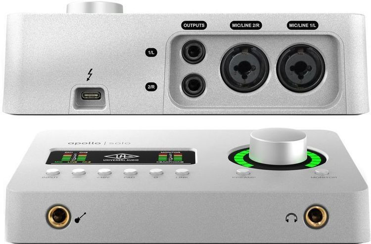 Universal Audio Apollo Solo Heritage Edition Thunderbolt 3 Audio
