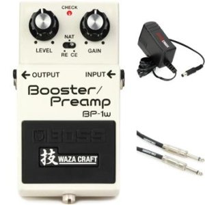Boss BP-1W Boost, Overdrive and Preamp Effects Pedal | Sweetwater