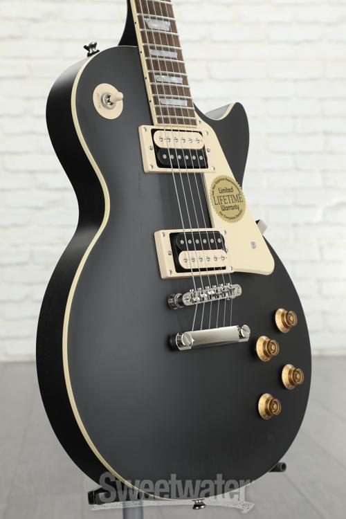 Epiphone Les Paul Classic Worn Electric Guitar - Worn Ebony