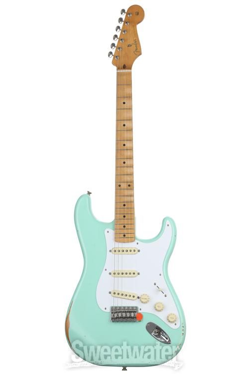 Fender Vintera Road Worn '50s Stratocaster Electric Guitar - Surf