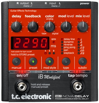 TC Electronic ND-1 Nova Delay - iB Modified | Sweetwater
