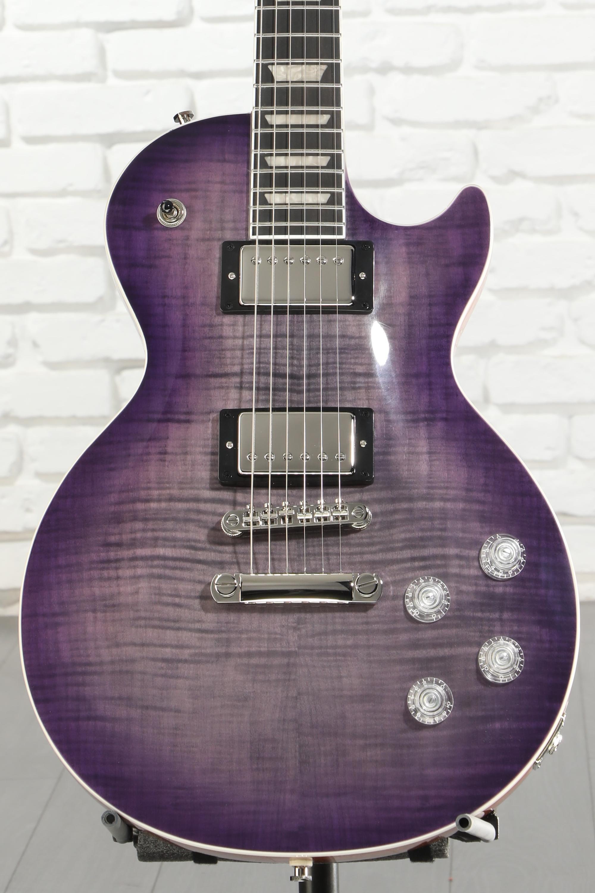 Epiphone Les Paul Modern Figured Electric Guitar - Purple Burst