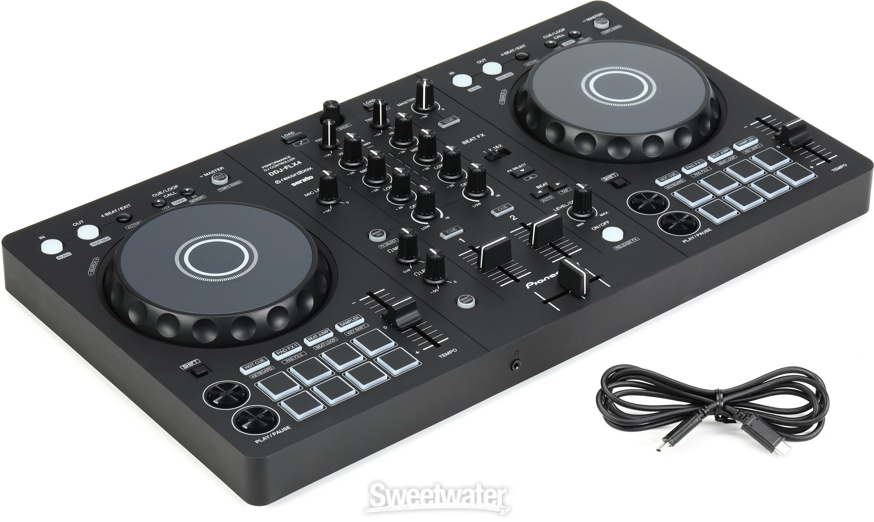 Pioneer DJ DJ-FLX4 コントローラー Amazon.com: Pioneer DJ DDJ-FLX4