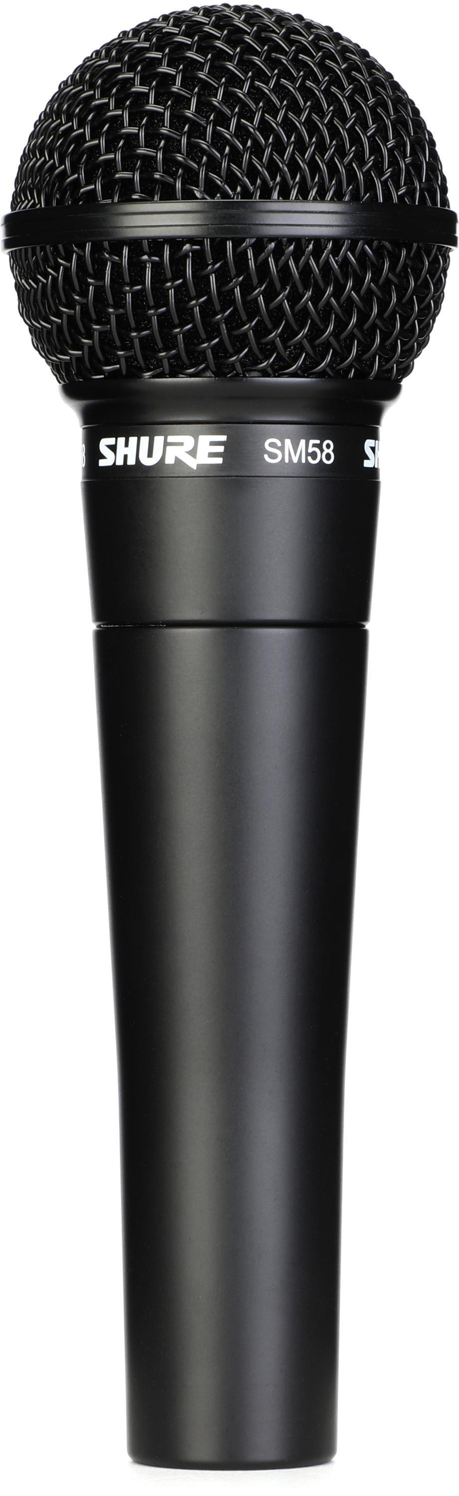 Shure SM58 Cardioid Dynamic Vocal Microphone - Black | Sweetwater