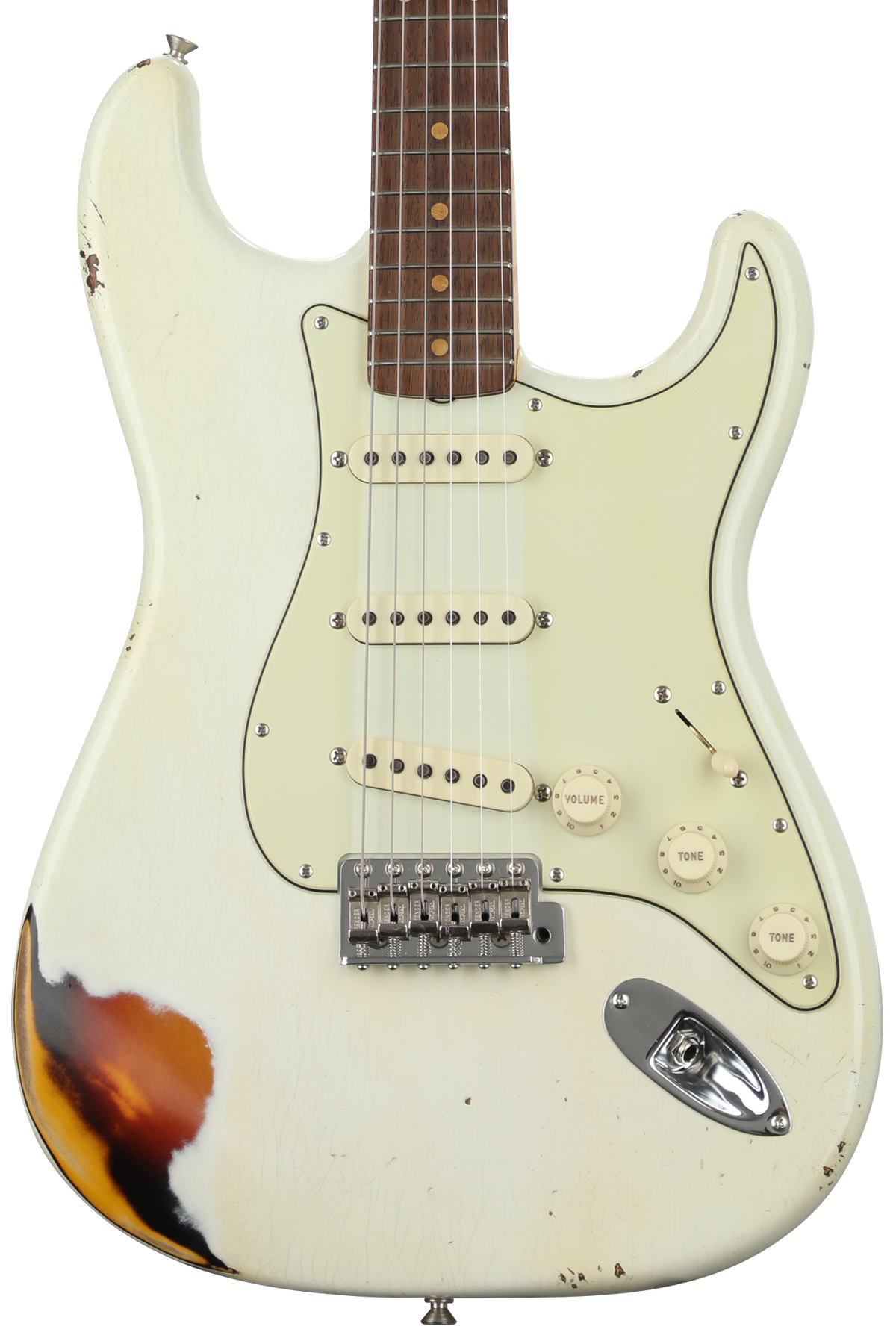 Fender Custom Shop Custom '60s Heavy Relic Stratocaster - Olympic