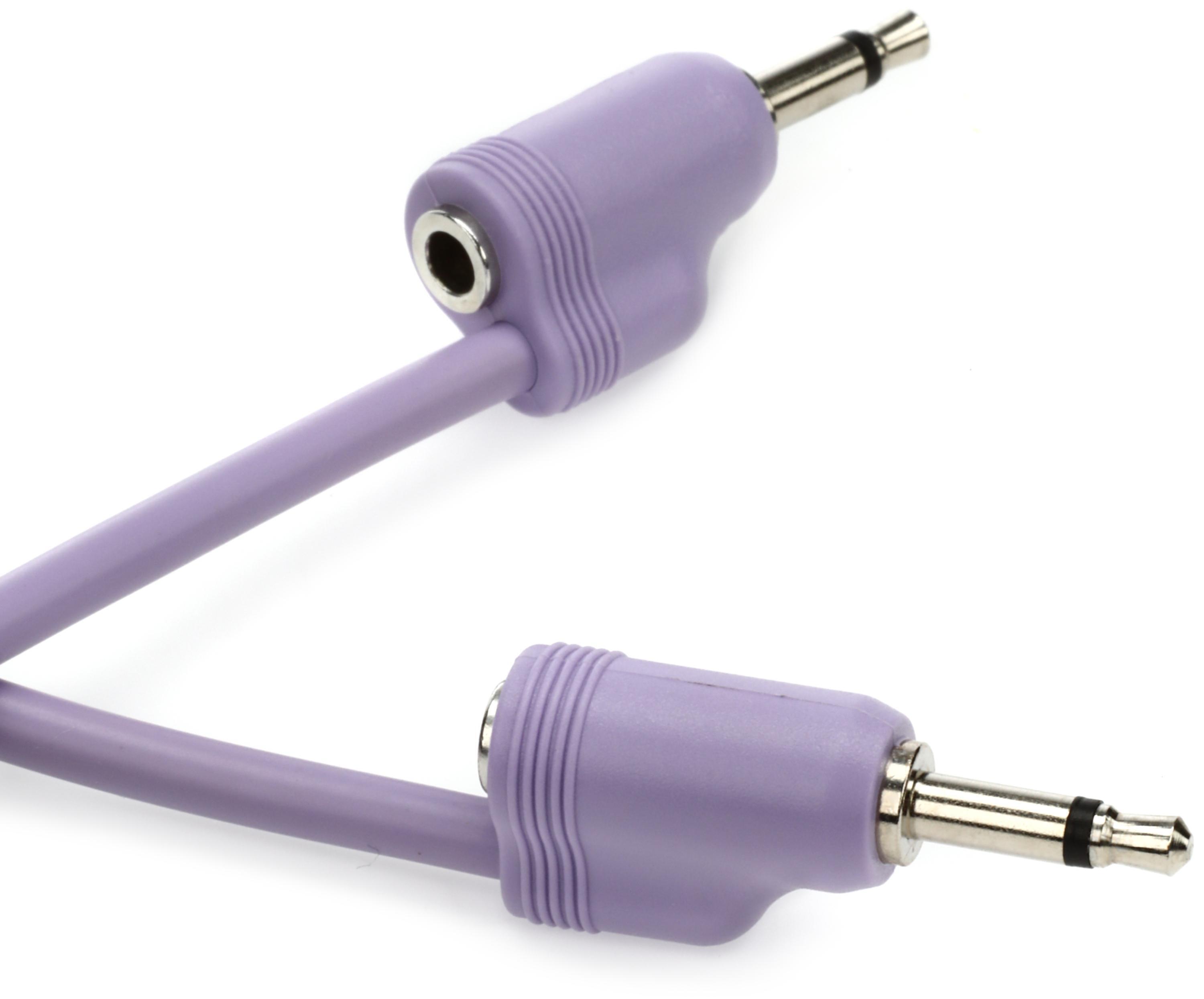 Tiptop Audio Stackcable Eurorack Patch Cable - 150cm Purple