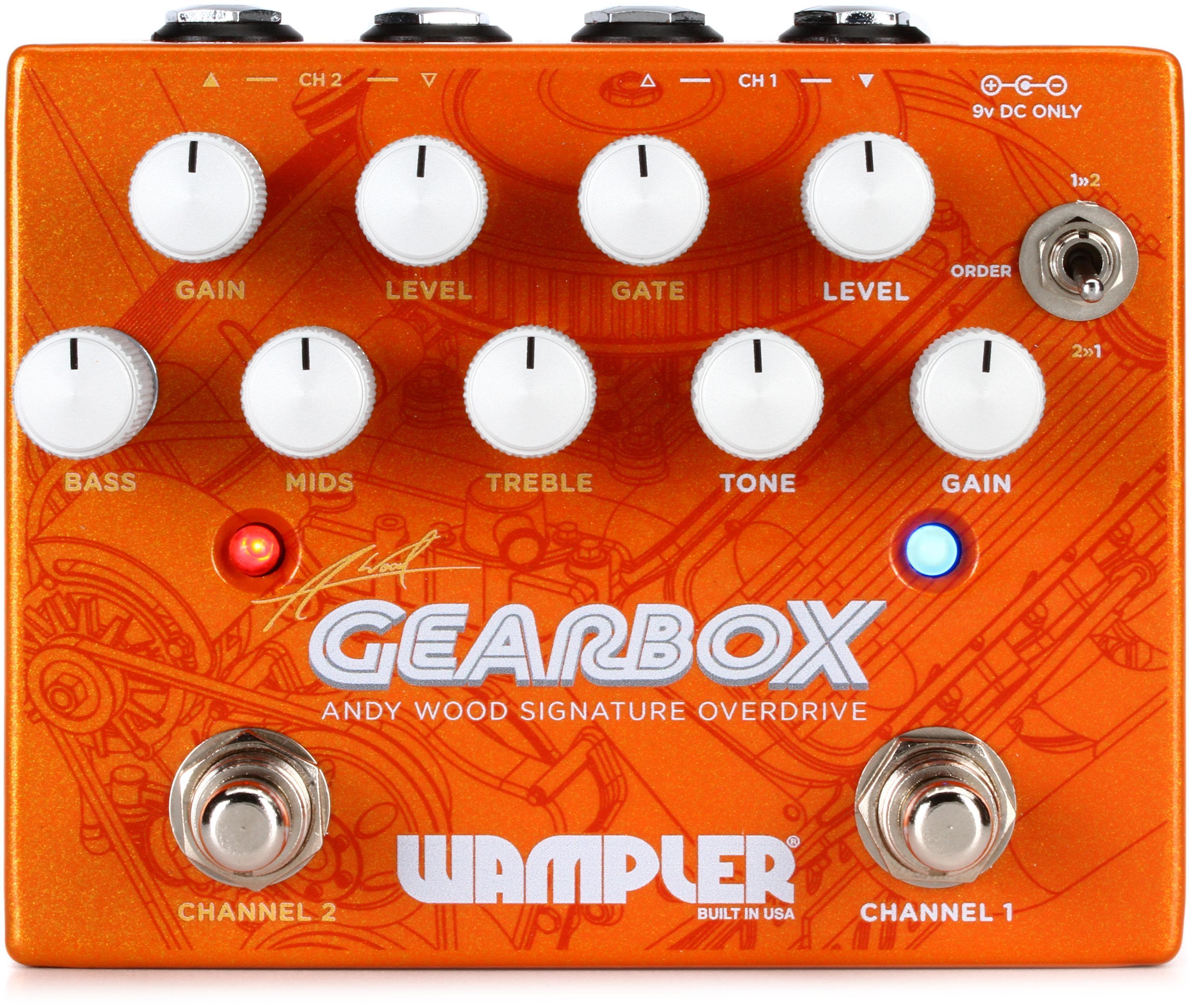 Wampler Gearbox - Andy Wood Signature Overdrive Pedal | Sweetwater