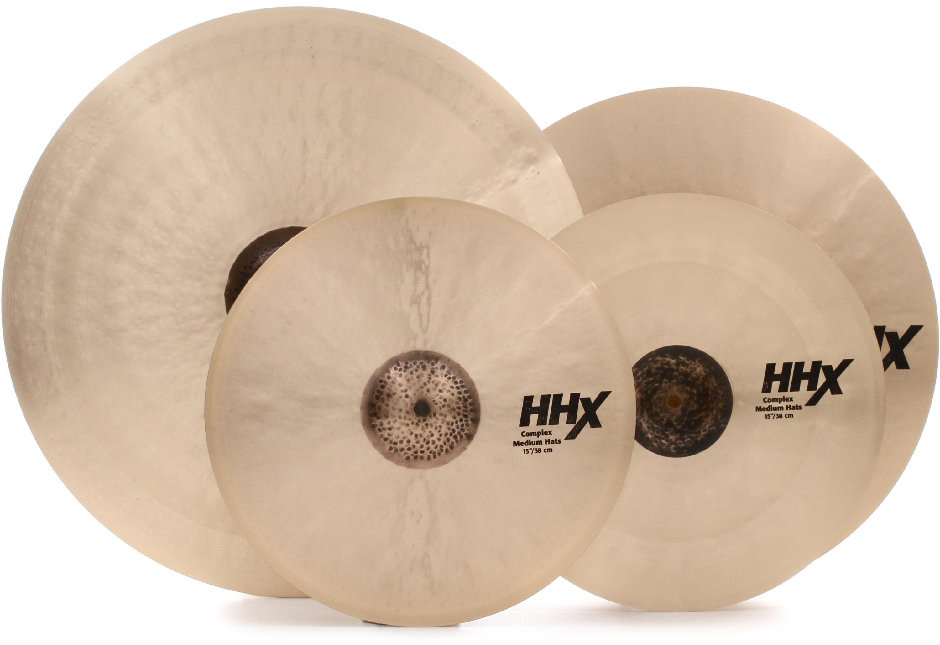 Sabian HHX Complex Performance Cymbal Set - 15/19/22 inch | Sweetwater