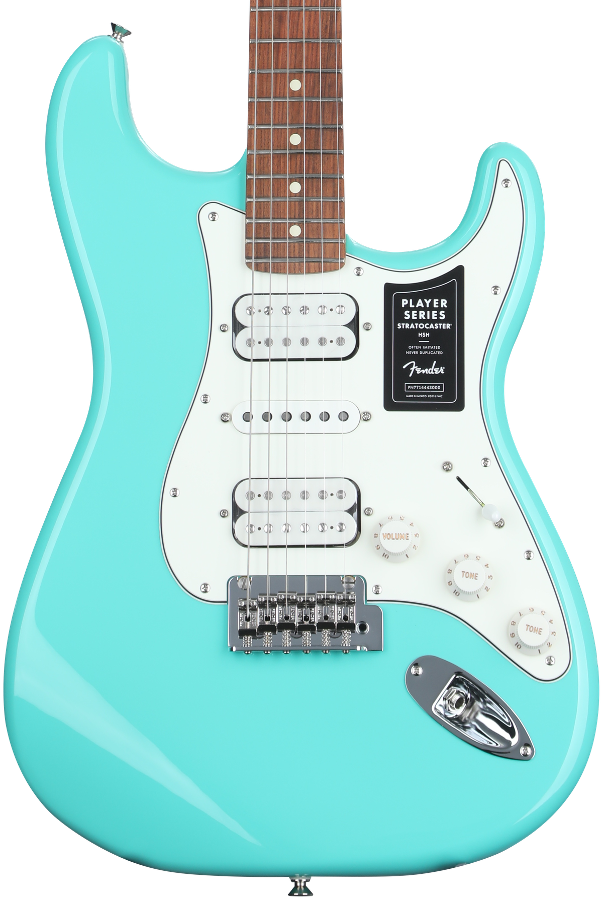 Fender Player Stratocaster HSH - Sea Foam Green with Pau Ferro
