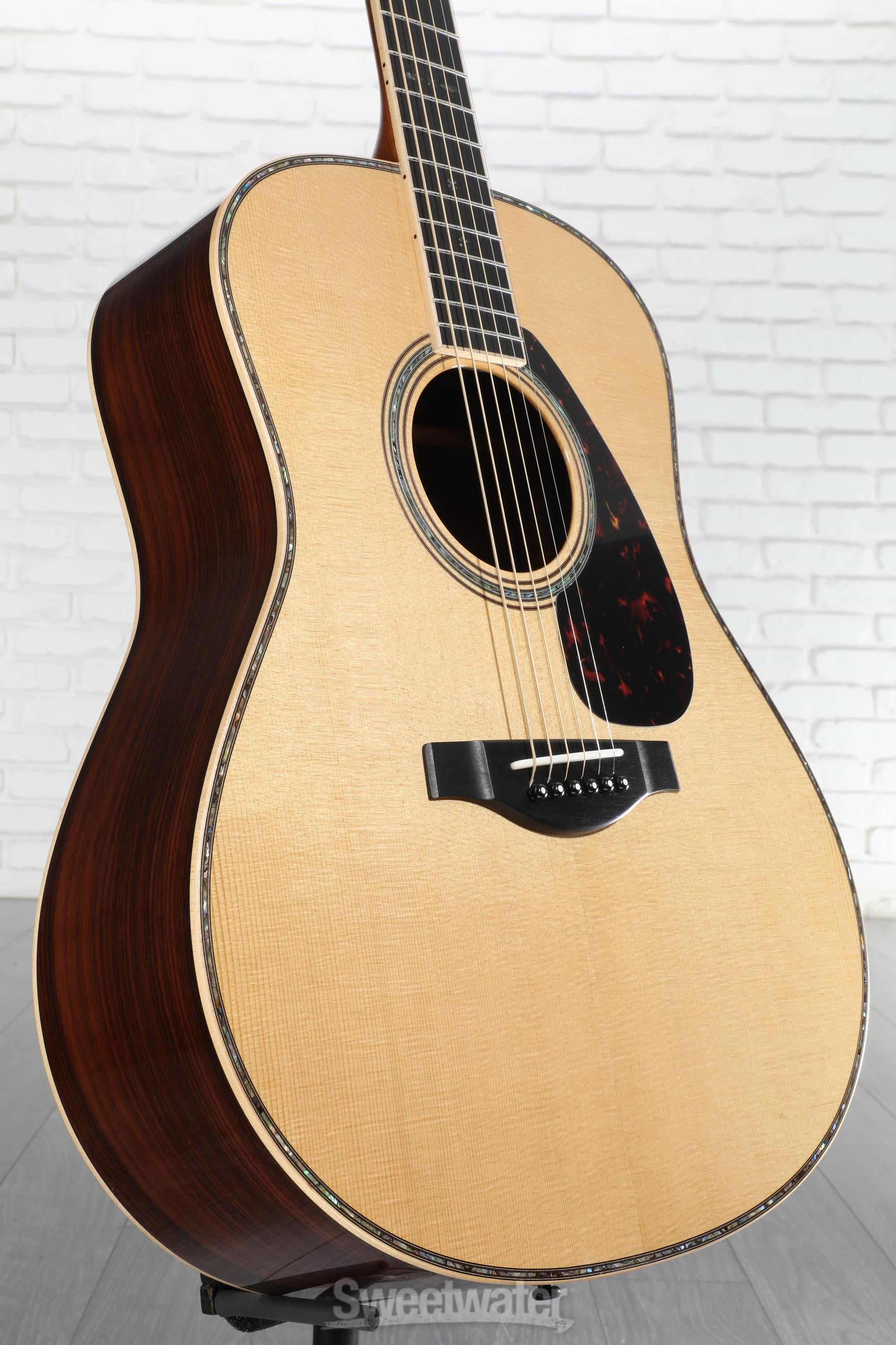 Yamaha LL56 Custom ARE Original Jumbo Acoustic Guitar - Natural