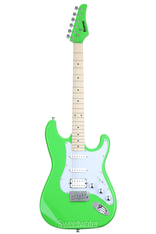Kramer Focus VT-211S Electric Guitar - Neon Green | Sweetwater