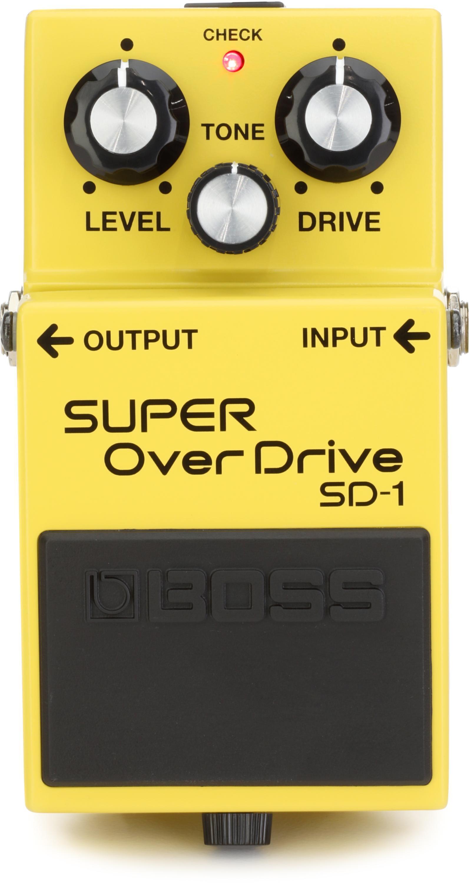 BOSS SD-1 SUPER Over Drive 艶有りJRC4558D MADE IN JAPAN スーパー