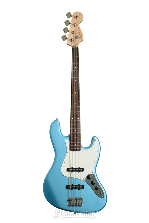 Squier Affinity Series Jazz Bass - Lake Placid Blue | Sweetwater