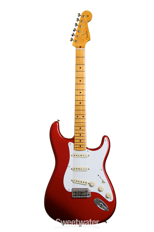 Fender Classic Series '50s Stratocaster, Lacquer - Candy Apple Red