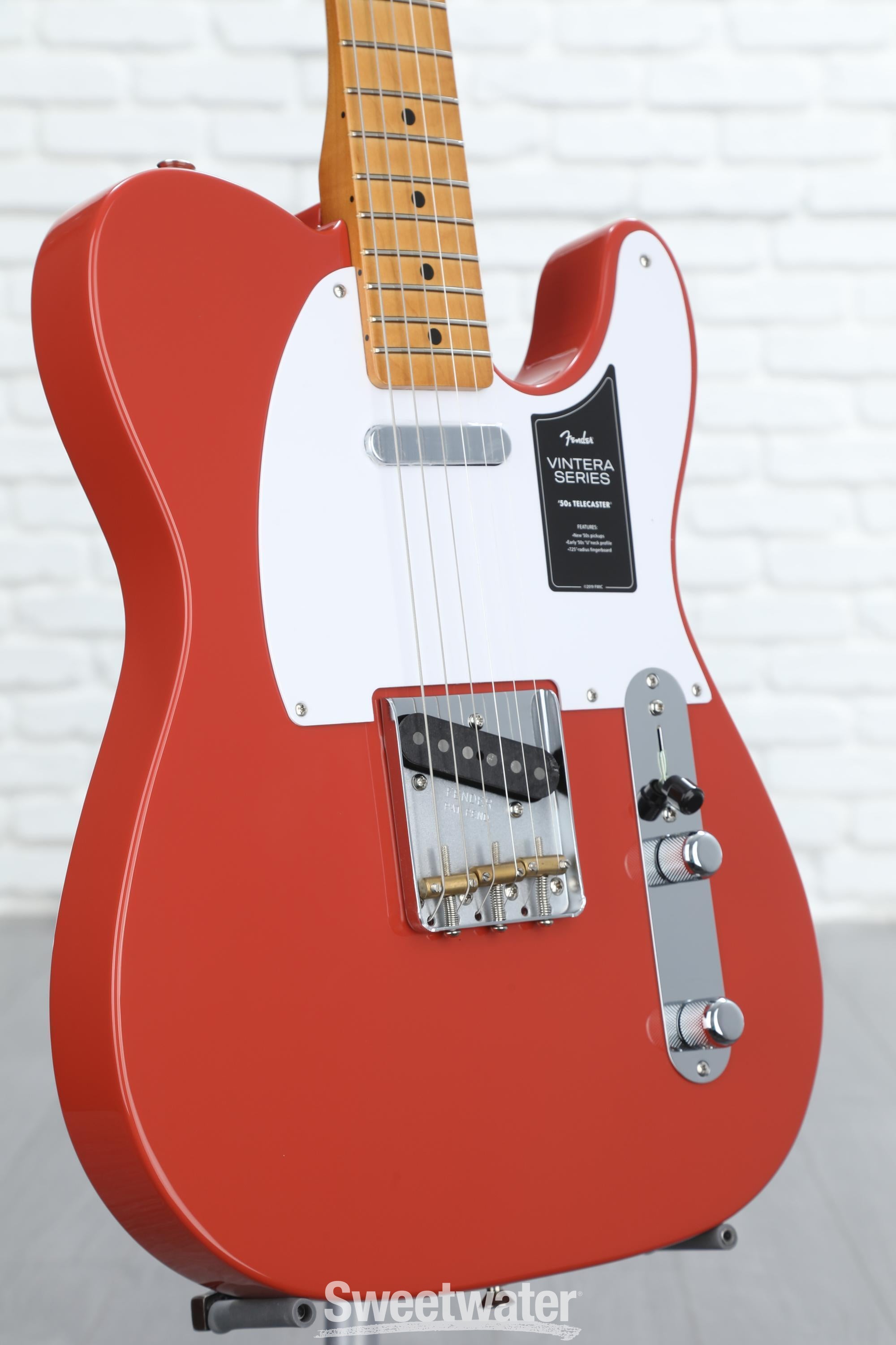Fender Vintera '50s Telecaster - Fiesta Red | Sweetwater