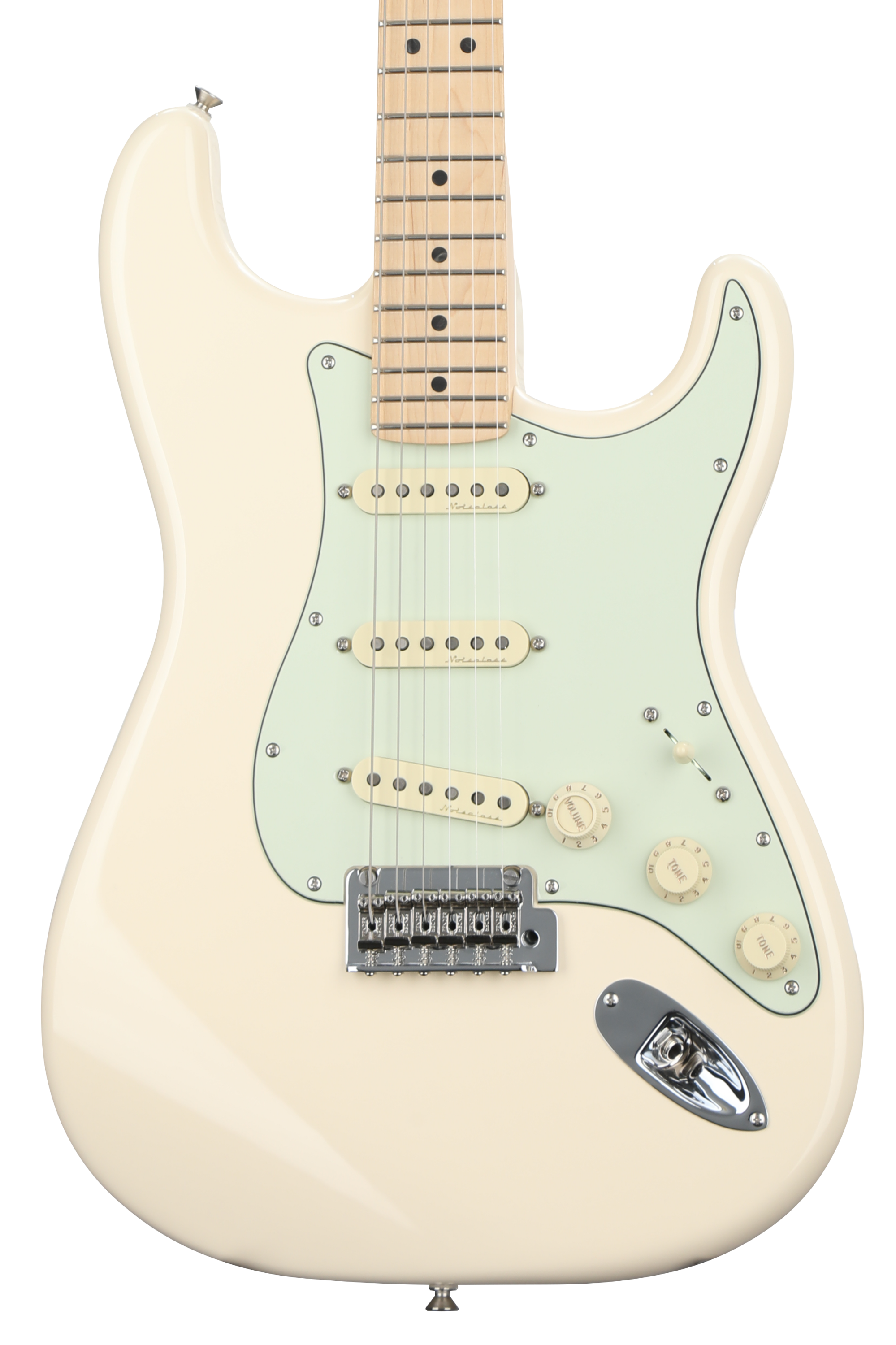 Fender Deluxe Roadhouse Strat - Olympic White with Maple
