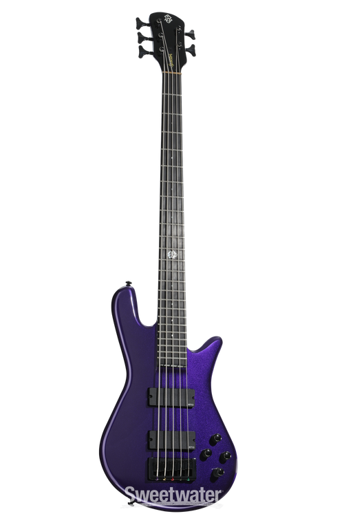 Spector NS Ethos High Performance 5 Bass Guitar - Plum Crazy Gloss