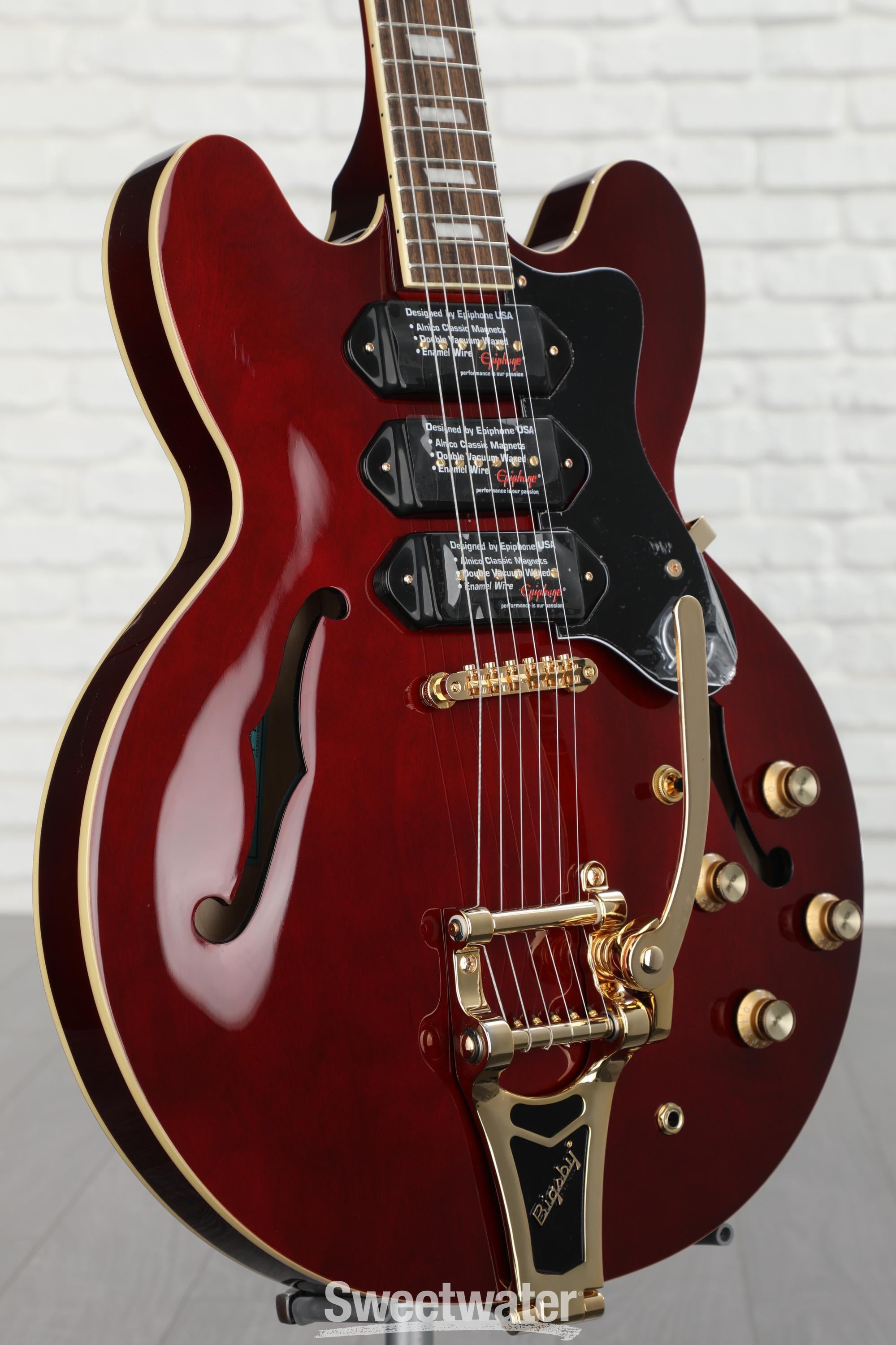 Epiphone Riviera Custom P93 ワインレッド Epiphone Riviera Custom
