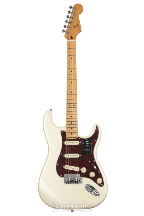 Fender Player Plus Stratocaster Electric Guitar - Olympic Pearl