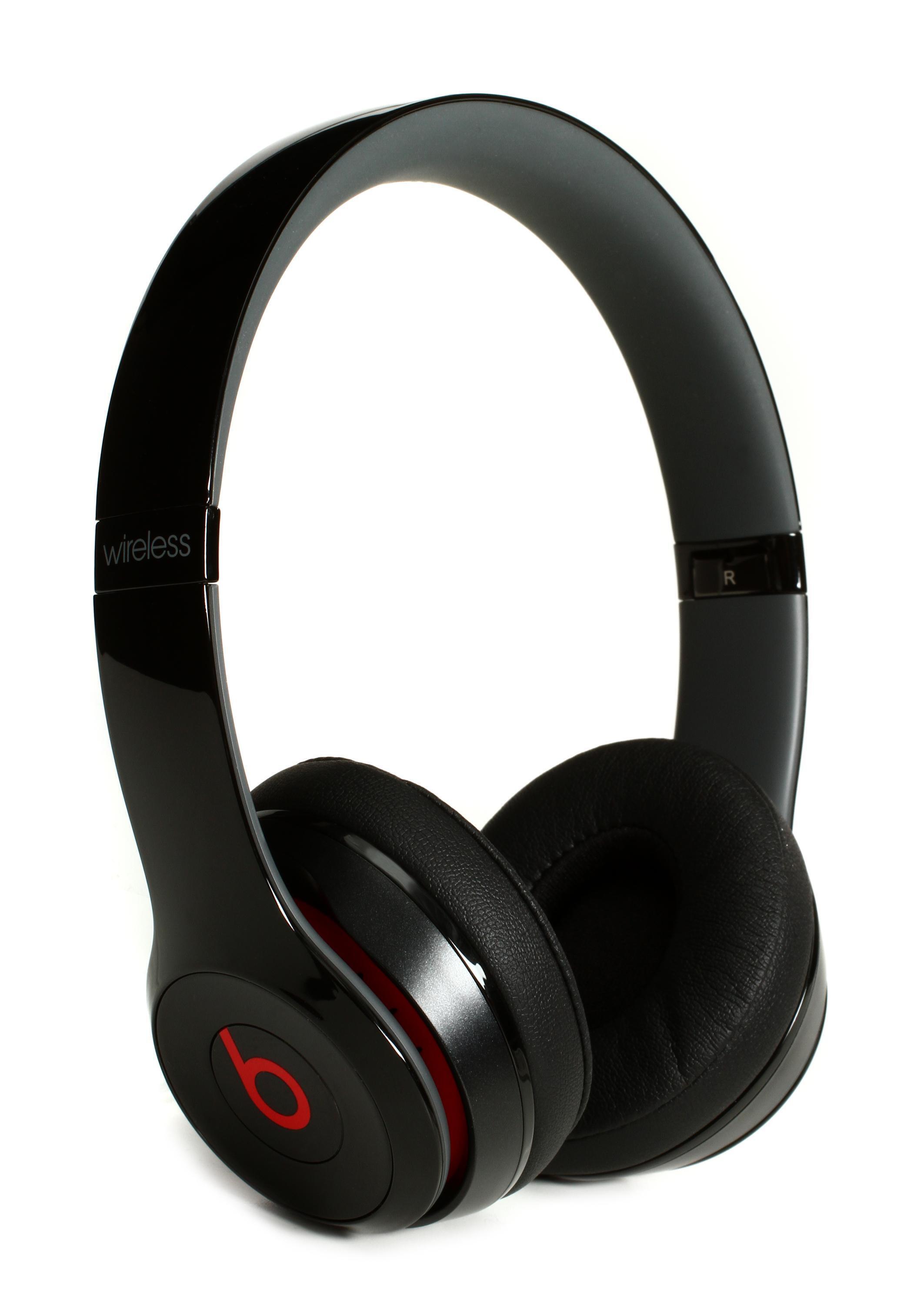 Beats Solo 2 Wireless Bluetooth Headphones - Black | Sweetwater