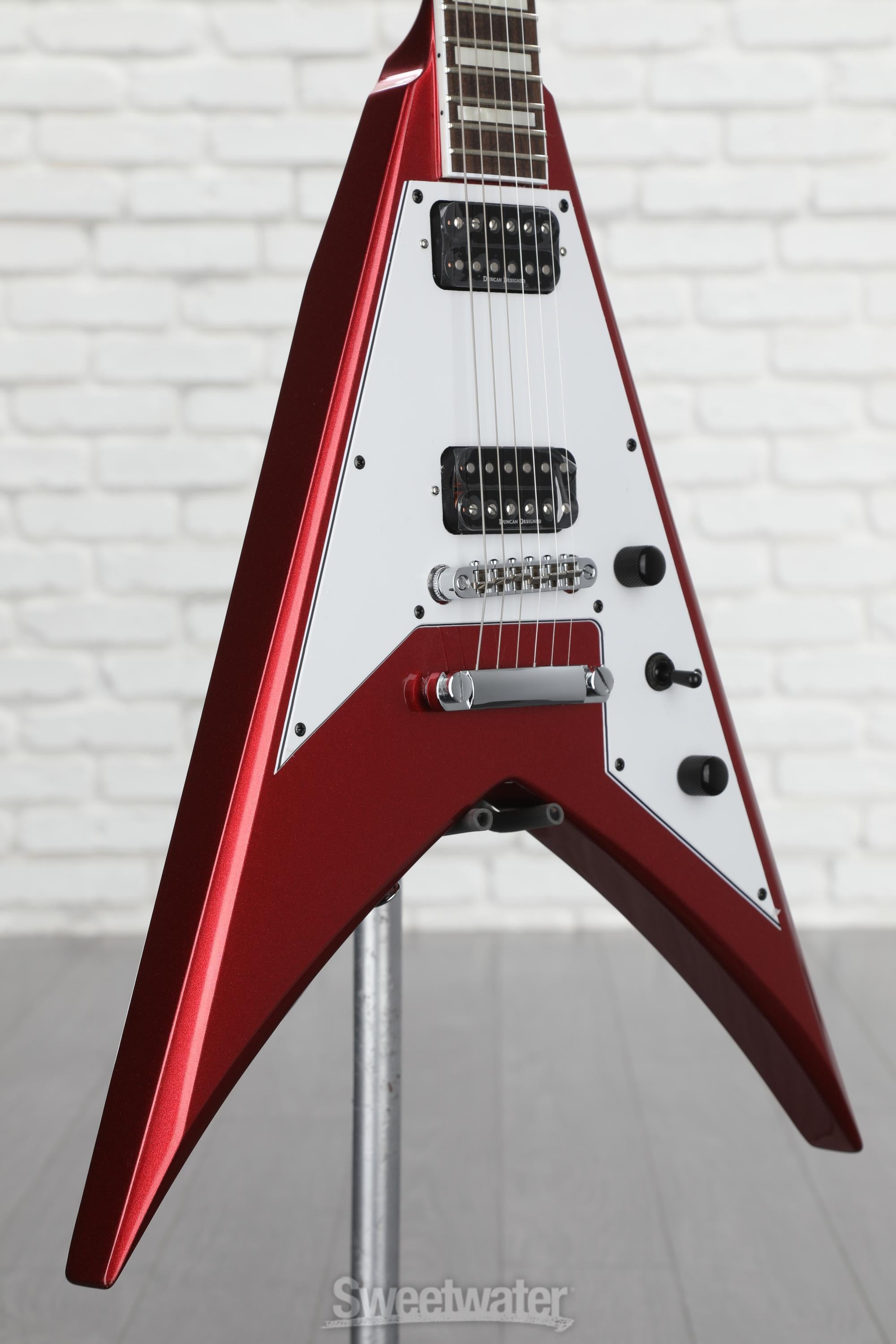 Jackson X Series Signature Scott Ian King V KVXT - Candy Apple Red