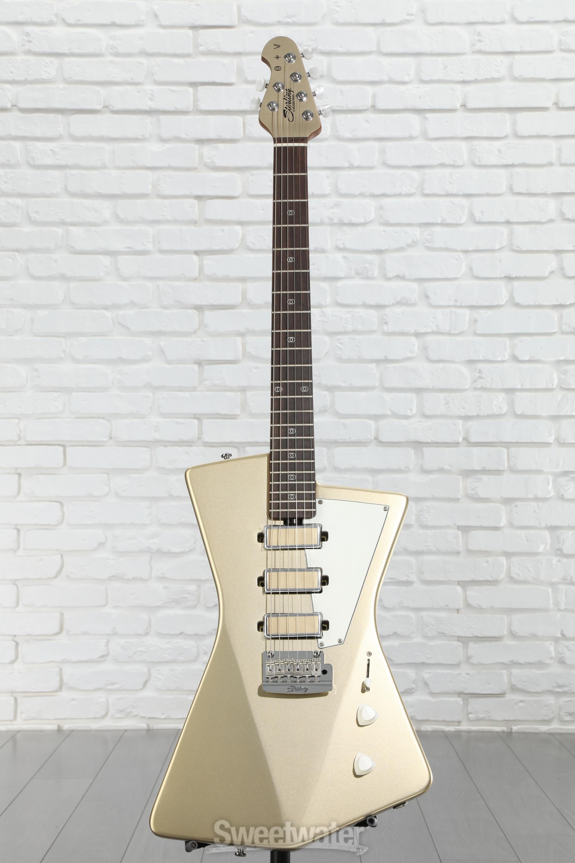 Sterling By Music Man St. Vincent Goldie Electric Guitar