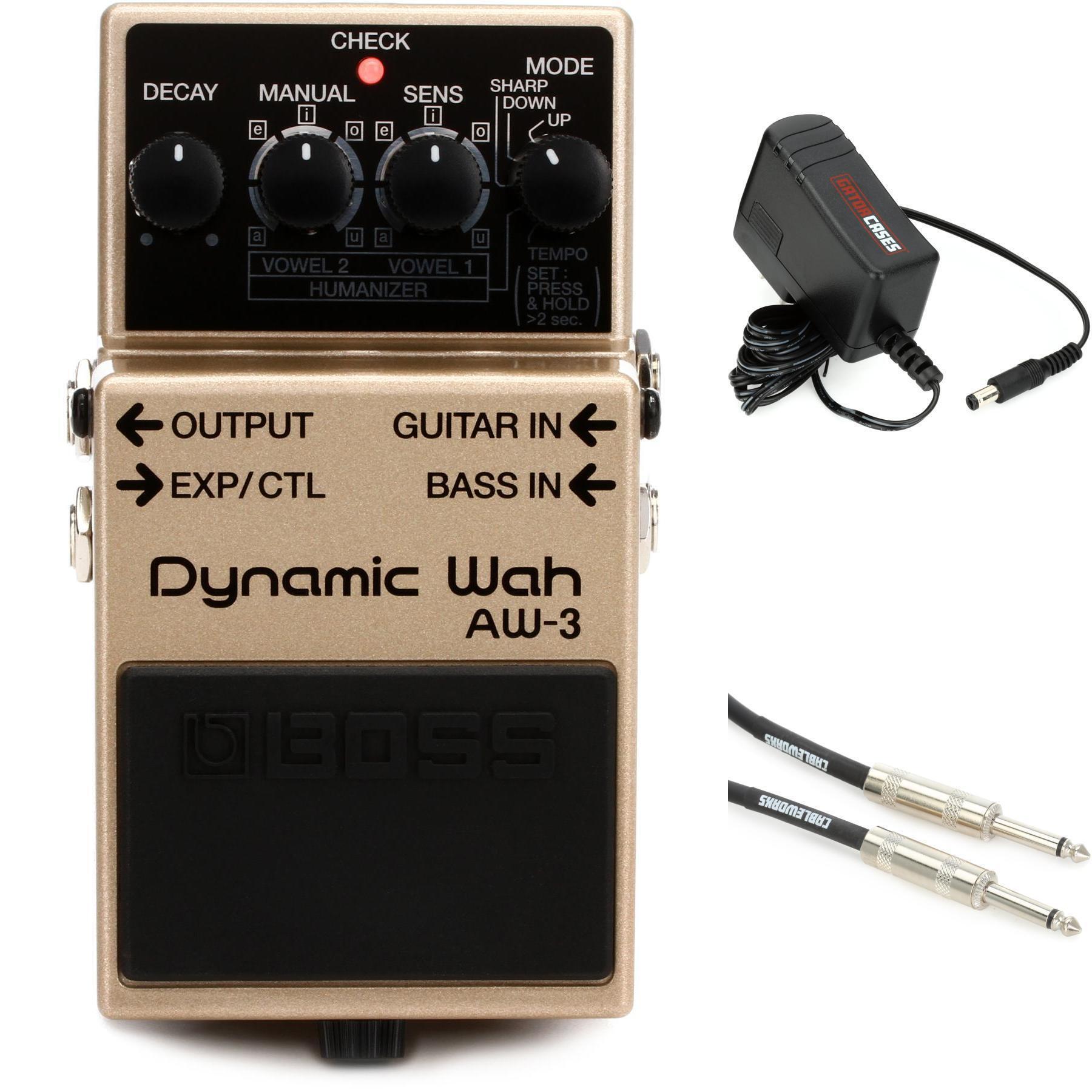 Boss AW-3 Dynamic Wah Pedal | Sweetwater