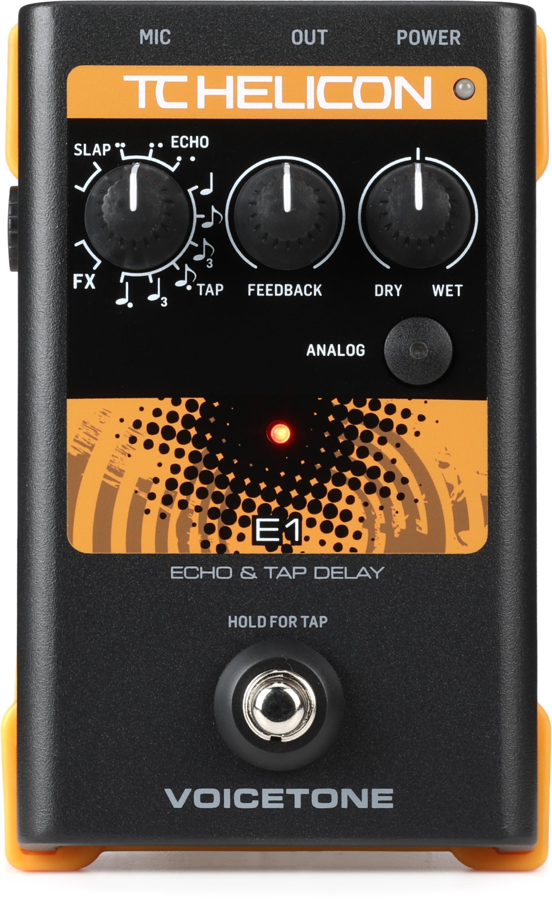 TC-Helicon VoiceTone Harmony-G XT Vocal Effects Pedal | Sweetwater