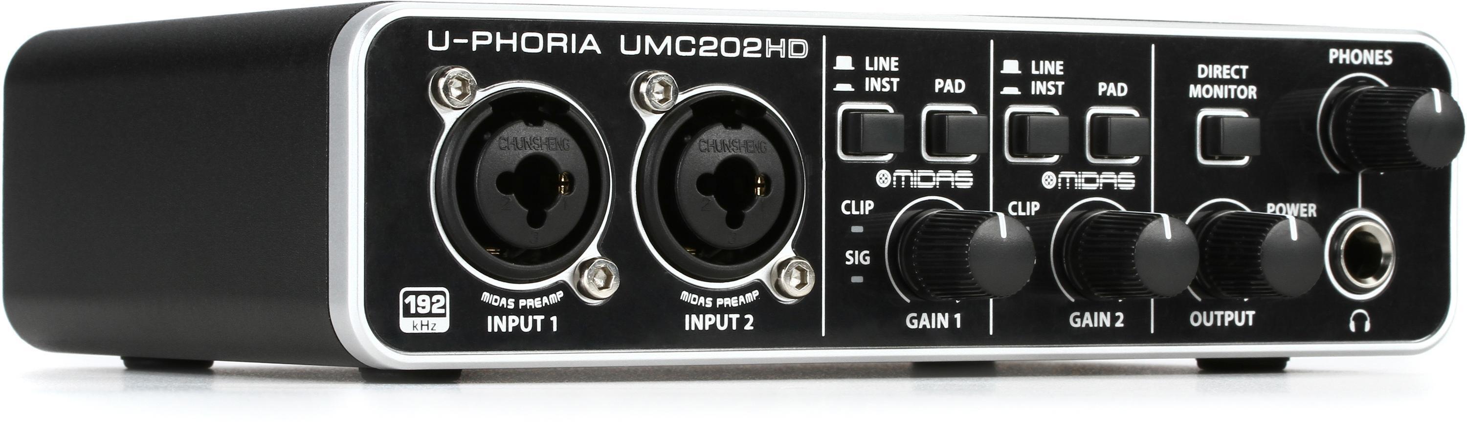 Behringer U-Phoria UMC404HD USB Audio Interface | Sweetwater