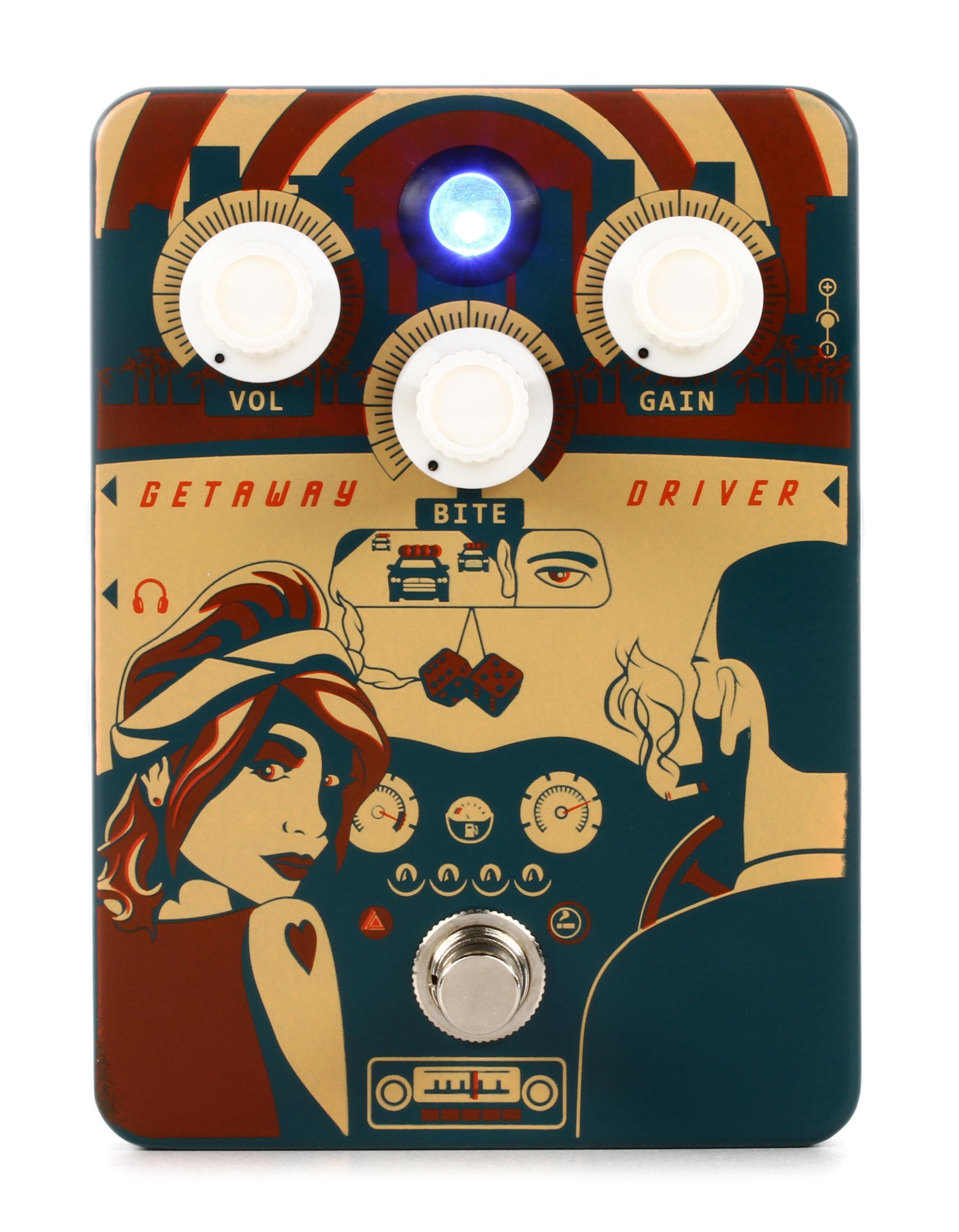 Orange Getaway Driver Overdrive Pedal | Sweetwater
